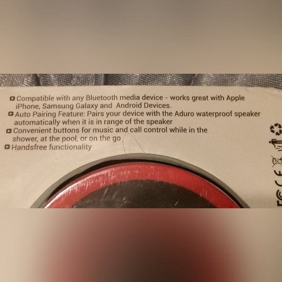 NEW Aconic Bluetooth IPX4 Water Resistant Speaker - Picture 3 of 3